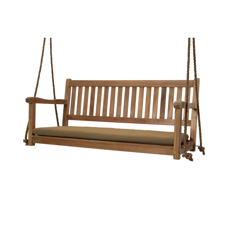 Willow Creek Designs Huntington 2 Person Solid Wood Porch Swing